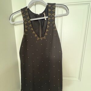 Free People Studded Mini Shift Dress